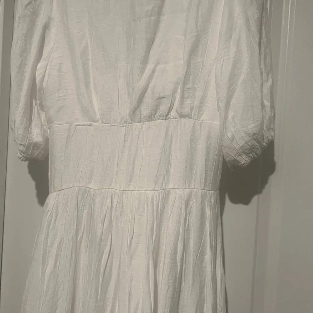 Commense White Button-Down Dress NWT - Picture 5 of 5
